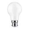Paulmann-LED-lamppu B22d A60 9W 2700K opaali him.