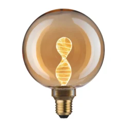 Paulmann LED-lamppu E27 3,5W Helix 1800K G125 kultainen