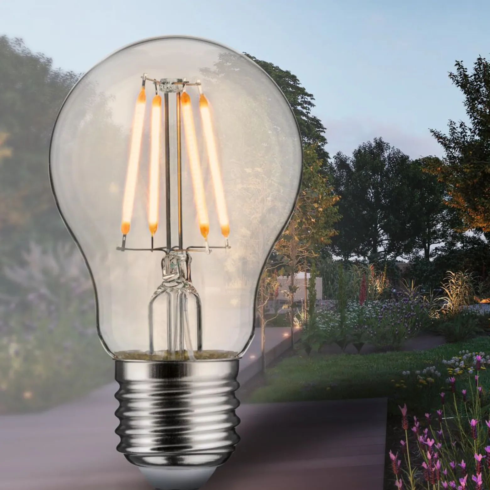 Paulmann LED-lamppu hehkulamppu E27 4W 2200 K