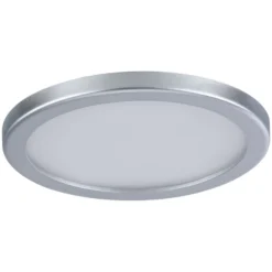 Paulmann-LED-paneeli Areo pyöreä kromi 11,8 cm