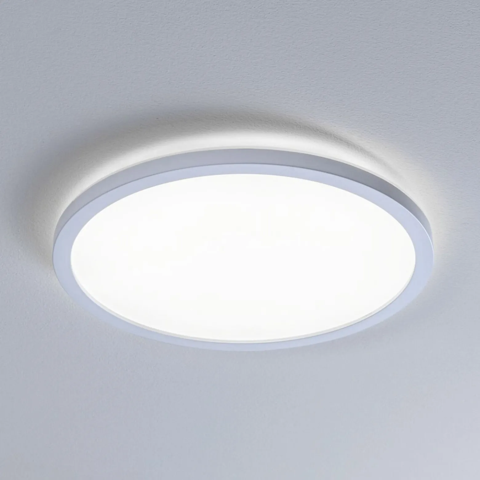 Paulmann LED-paneeli Atria Shine, halkaisija 29 cm, valkoinen, IP44, 4000 K,