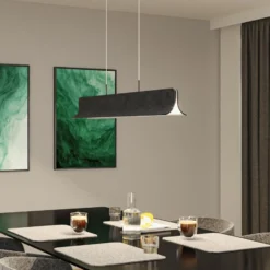 Paulmann LED-riippuvalaisin Noyan, antrasiitti, huopa, 3-portainen