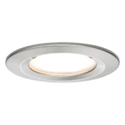 Paulmann LED-spotti Nova Coin pyöreä, himmennettävä, rautainen