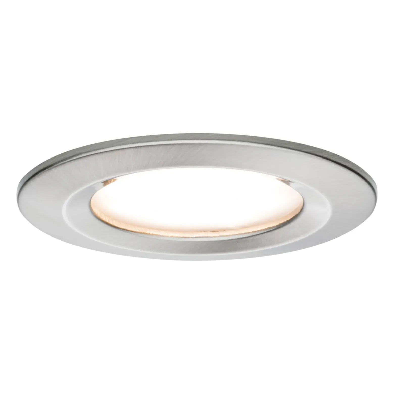 Paulmann LED-spotti Nova Coin pyöreä, himmennettävä, rautainen