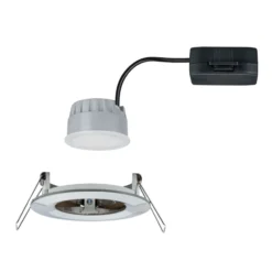 Paulmann LED-spotti Nova Coin pyöreä, himmennettävä, rautainen