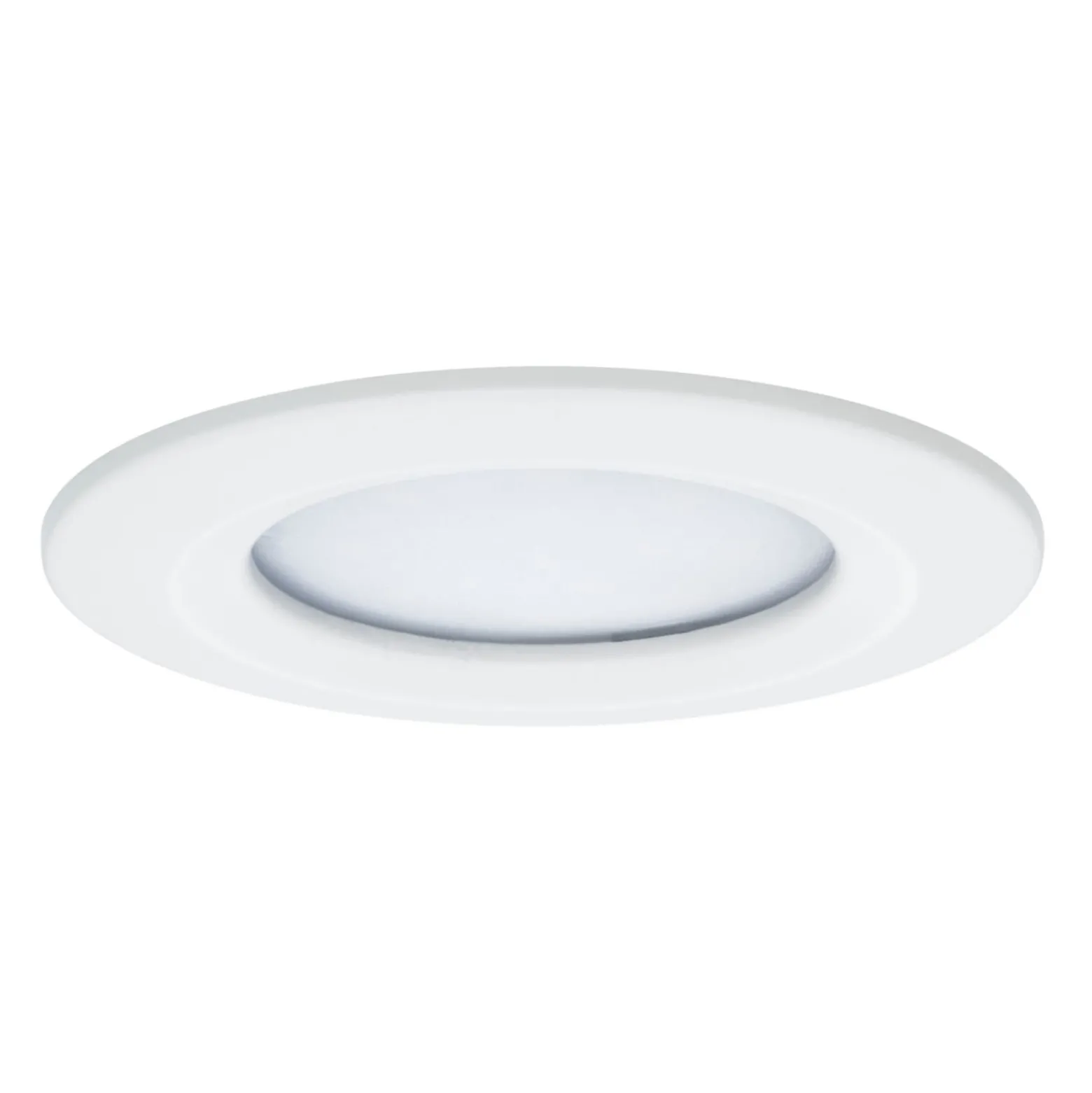 Paulmann 3 LED-spottisarja Slim Coin, himmennettävä, valkoinen