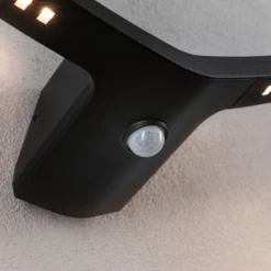 Paulmann LED-tunnistimella varustettu ulkoseinävalaisin Alara, antrasiitti, IP44