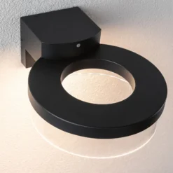 Paulmann LED-tunnistimella varustettu ulkoseinävalaisin Capera, antrasiitti,
