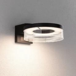 Paulmann LED-tunnistimella varustettu ulkoseinävalaisin Capera, antrasiitti,