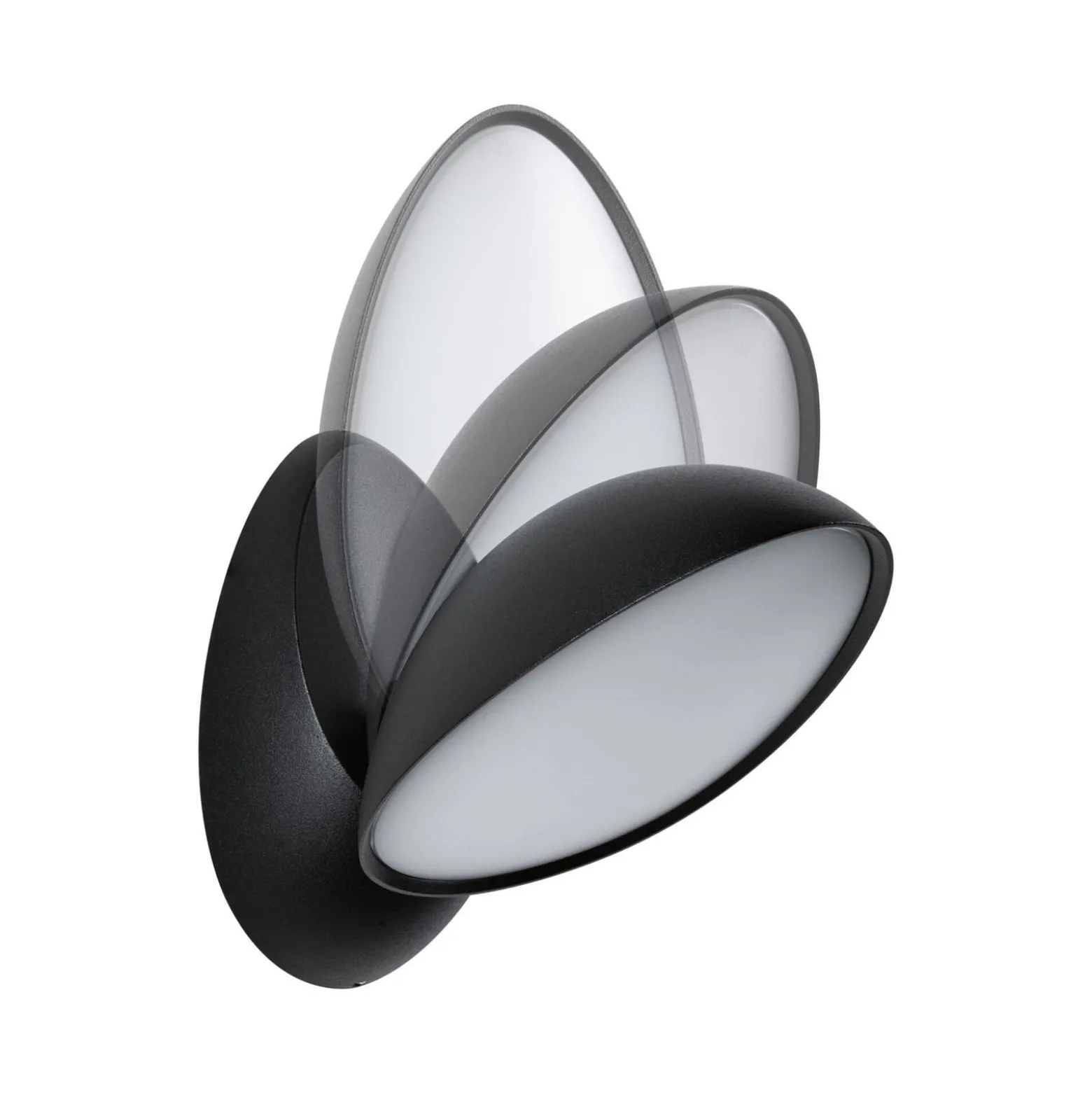 Paulmann LED-ulkoseinävalaisin Batona, antrasiitti 27 cm alumiinia IP44