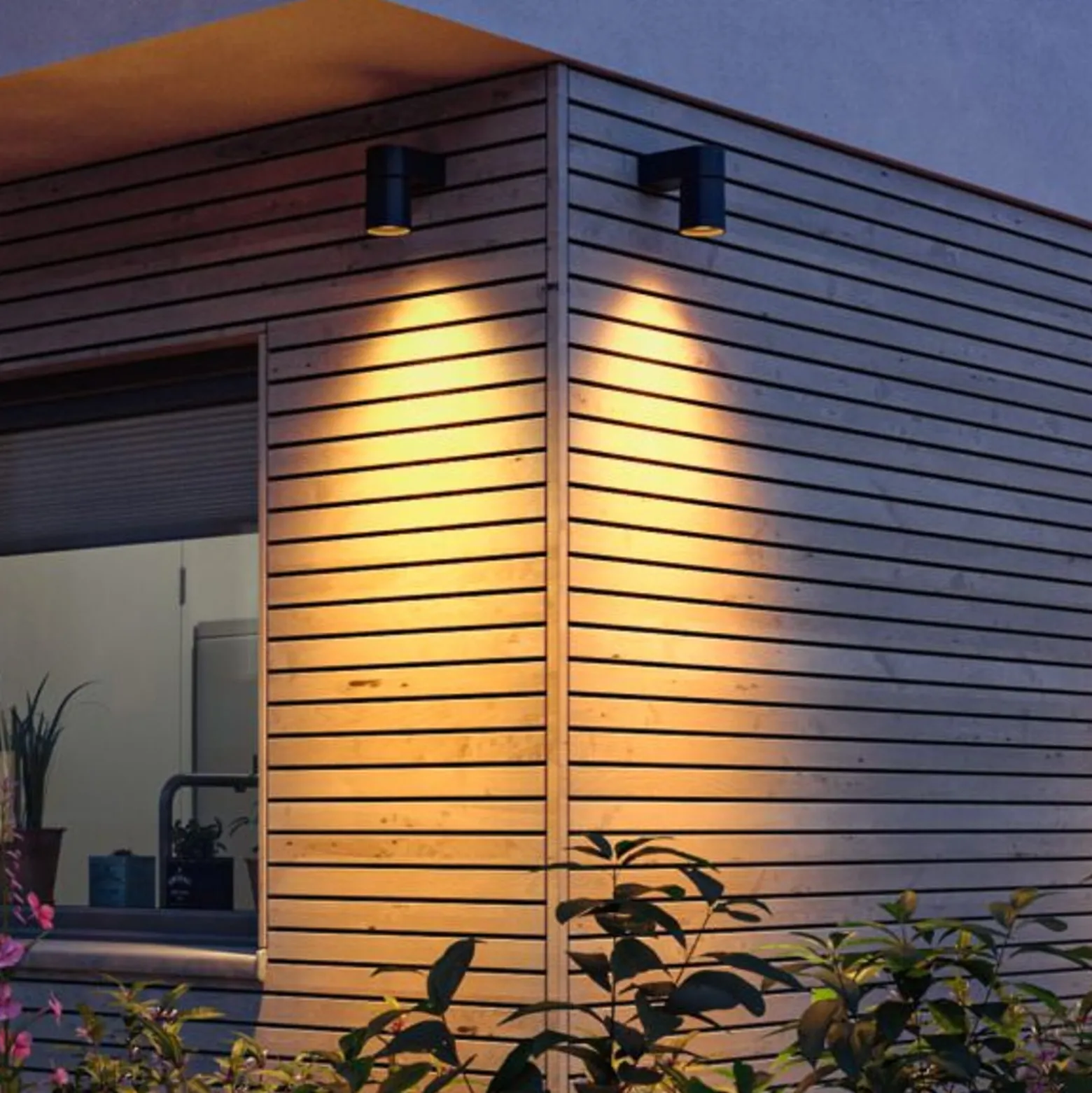 Paulmann LED-ulkoseinävalaisin Kimu, antrasiitti, 2200 K
