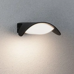 Paulmann LED-ulkoseinävalaisin Mesana, antrasiitti 24 cm alumiini IP44