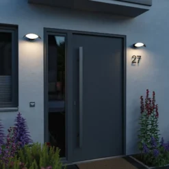 Paulmann LED-ulkoseinävalaisin Mesana, antrasiitti 24 cm alumiini IP44