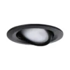 Paulmann LED-uppovalaisin Nova Coin Smart, musta, RGBW, 3 kpl, 8,4 cm