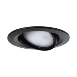 Paulmann LED-uppovalaisin Nova Coin Smart, musta, RGBW, 3 kpl, 8,4 cm