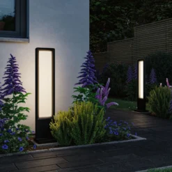 Paulmann LED-valaisin Reana, antrasiitti, 83 cm metalli IP44