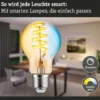 Paulmann LED ZigBee E27 7,5W CCT him. kulta