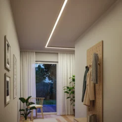 Paulmann Linion-valolista, kromi, 1 m, Master ZigBee-muuntaja