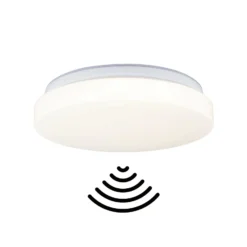 Paulmann Luiana LED-kattovalaisin, valkoinen, liiketunnistin, IP44