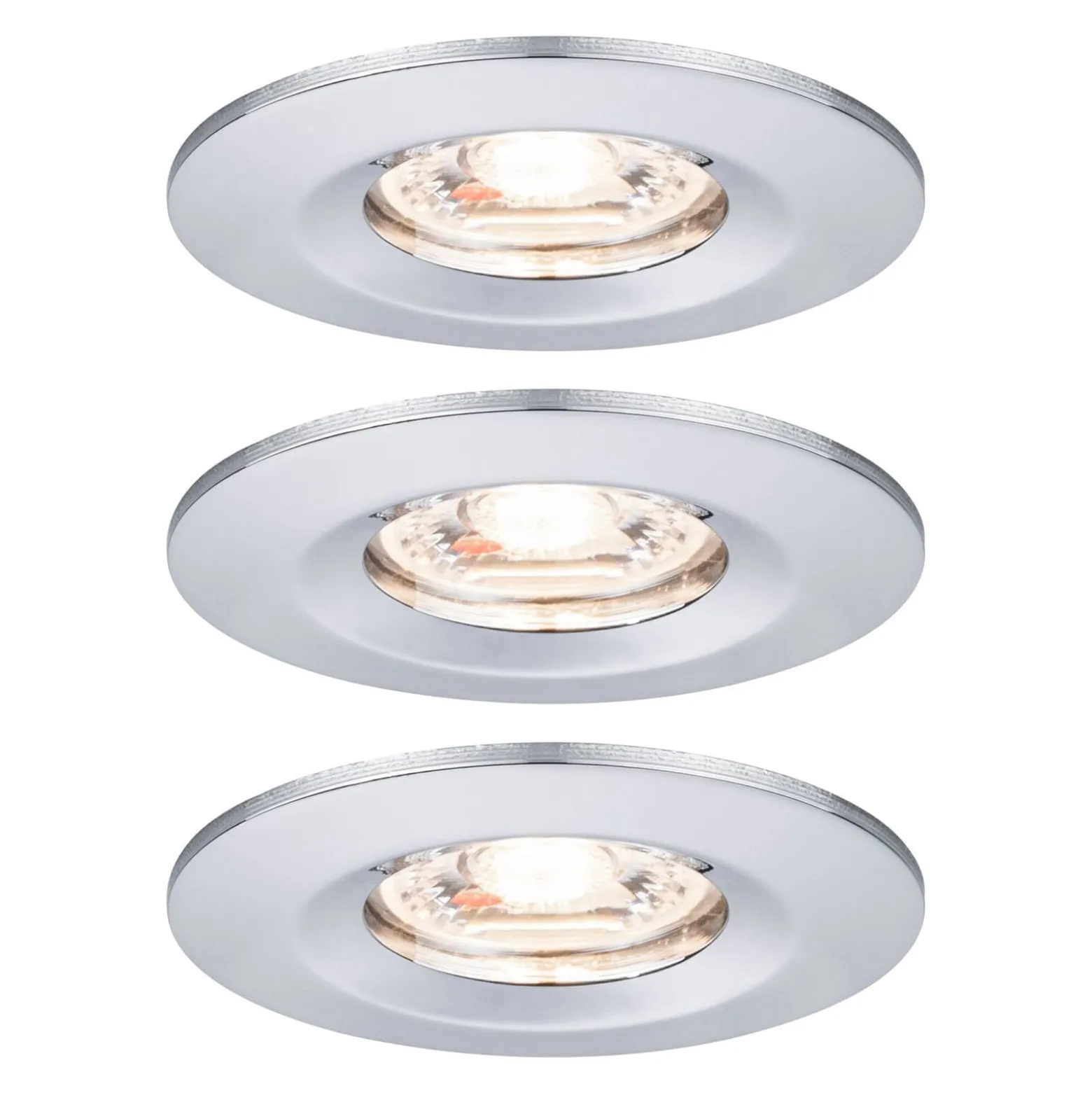 Paulmann Nova mini 3 kpl, IP44, kromi