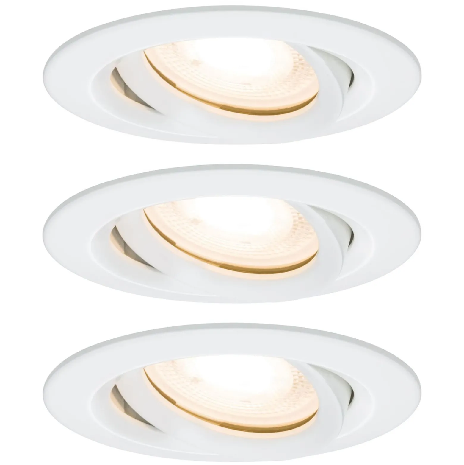 Paulmann Nova upotettava LED-kohdevalaisin, himmennettävä, IP65, valkoinen