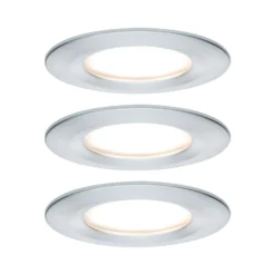 Paulmann Nova upotettava LED-kohdevalo 3 kpl