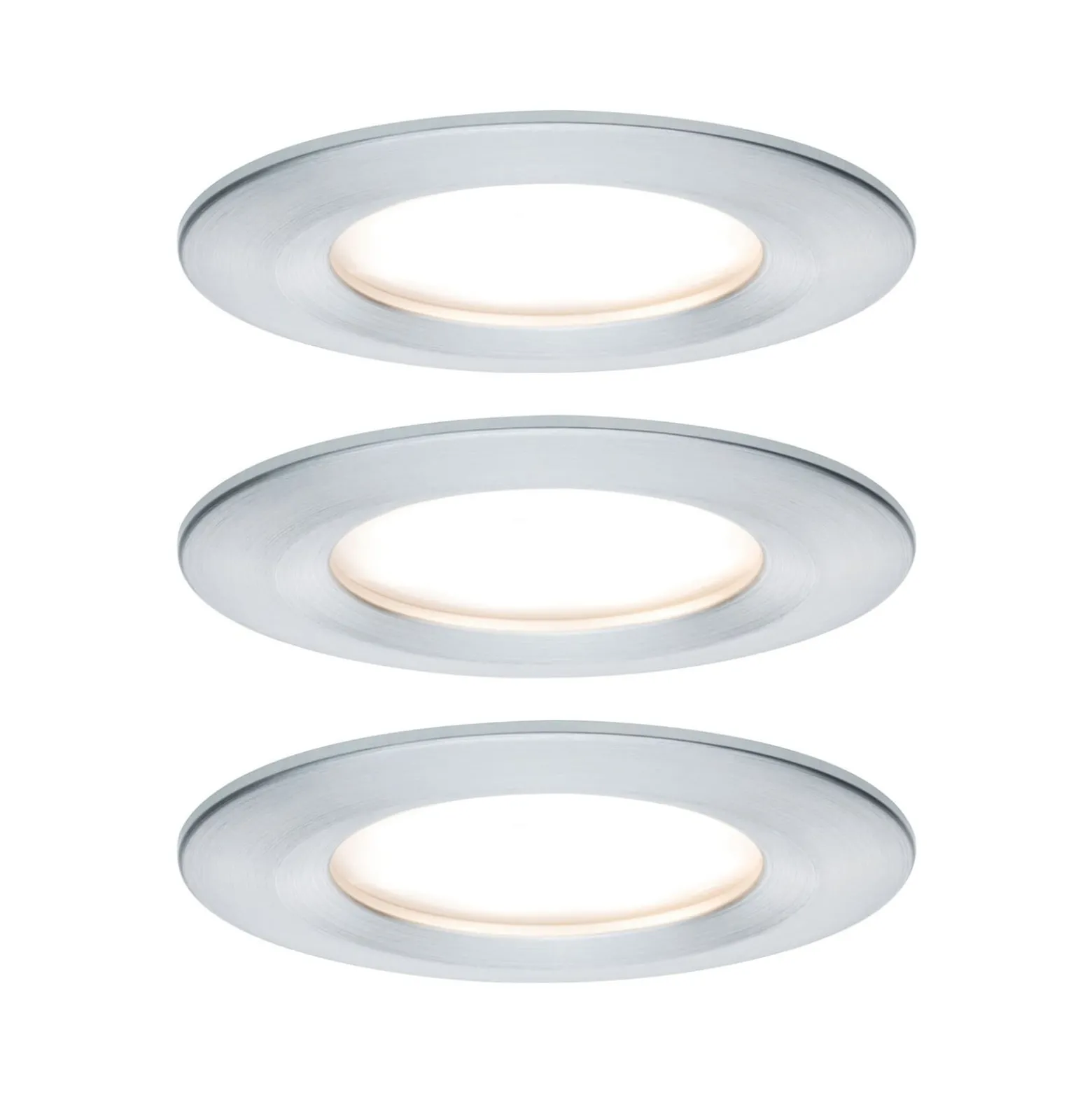 Paulmann Nova upotettava LED-kohdevalo 3 kpl