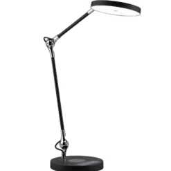 Paulmann Numis LED-pöytälamppu lataustoiminnolla, musta