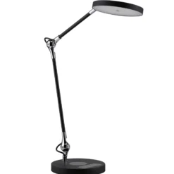 Paulmann Numis LED-pöytälamppu lataustoiminnolla, musta