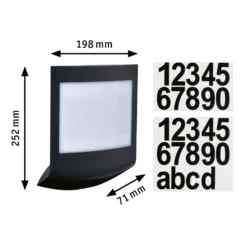 Paulmann Padea LED-talon numerovalo ZigBee RGBW