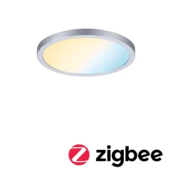 Paulmann-paneeli Areo ZigBee pyöreä kromi 17,5 cm