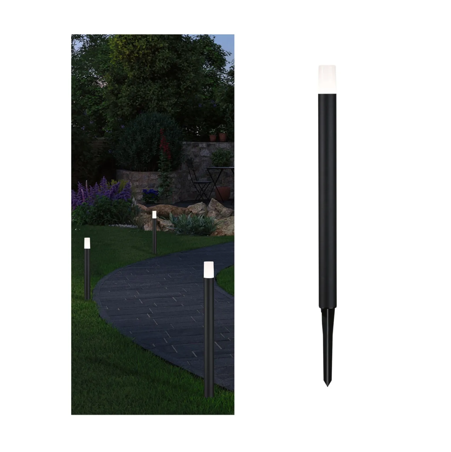 Paulmann Plug & Shine Flarea maapiikkavalaisin 60 cm