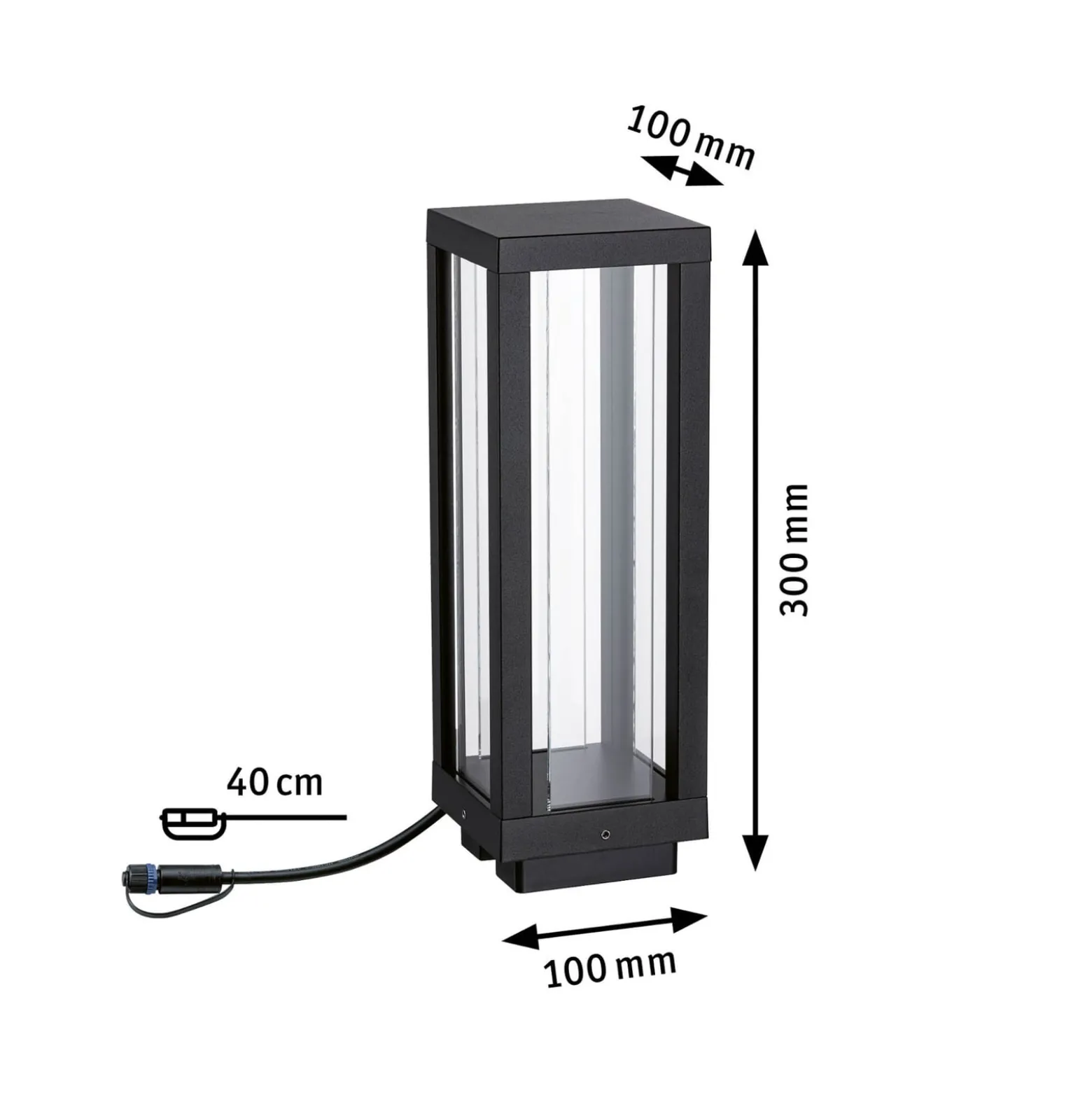 Paulmann Plug & Shine LED Classic Lantern RGBW perusvalo