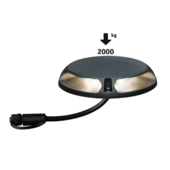 Paulmann Plug & Shine LED lattiavalaisin 93920 2x3W