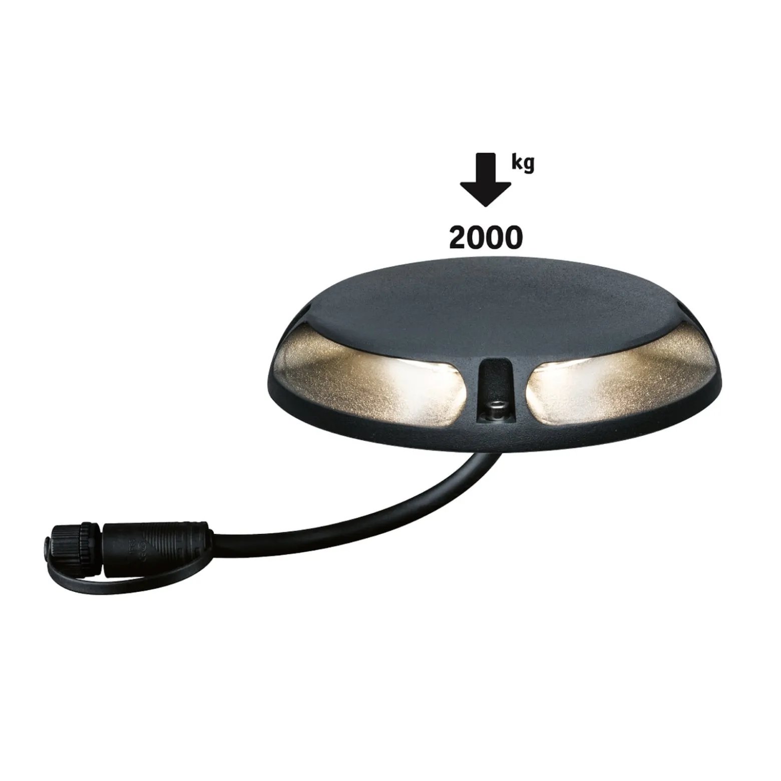 Paulmann Plug & Shine LED lattiavalaisin 93920 2x3W