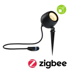 Paulmann Plug & Shine LED-spotti Kikolo, ZigBee, 2200 K