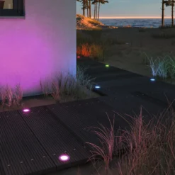 Paulmann Plug & Shine LED upotettu lattiavalaisin Floor RGBW ZigBee