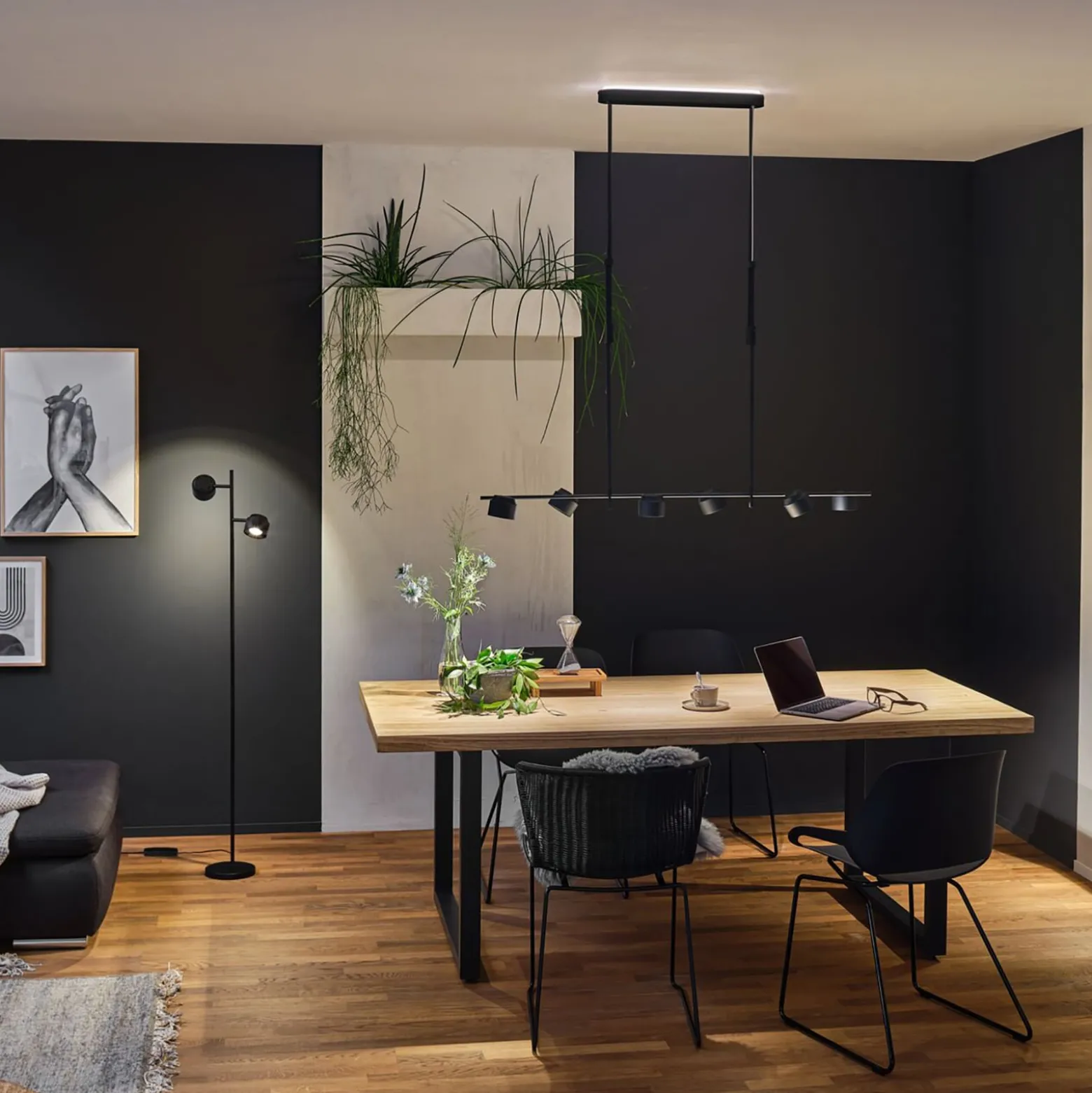 Paulmann Puric Pane ZigBee -LED-lattiavalaisin