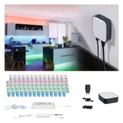 Paulmann Smart Set MaxLED 500 IP44 RGBW ZigBee 5m yhdyskäytävä Paulmann Smart
