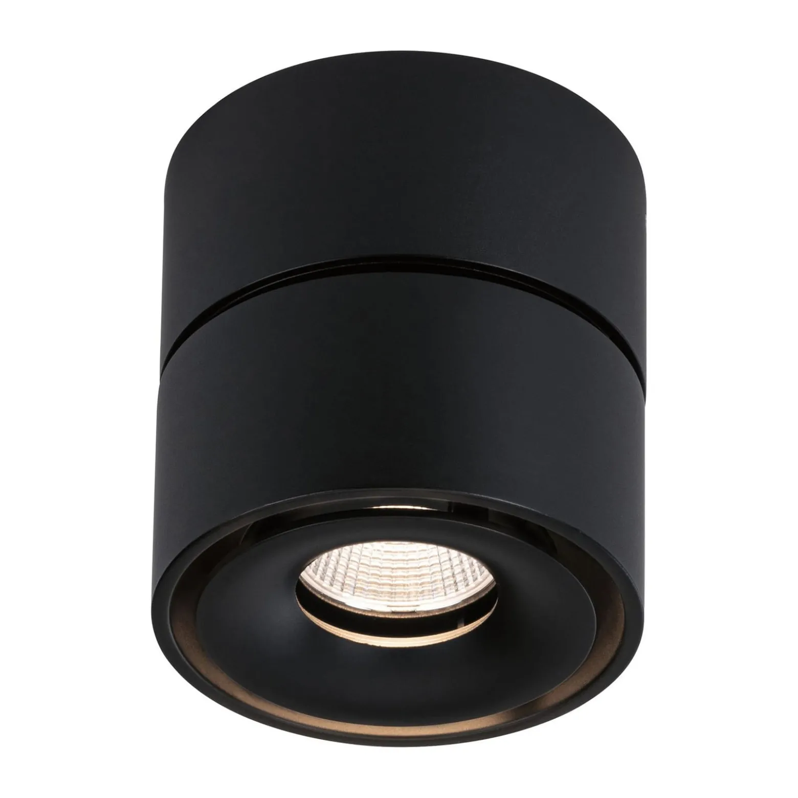 Paulmann Spircle -LED-alasvalo, mattamusta