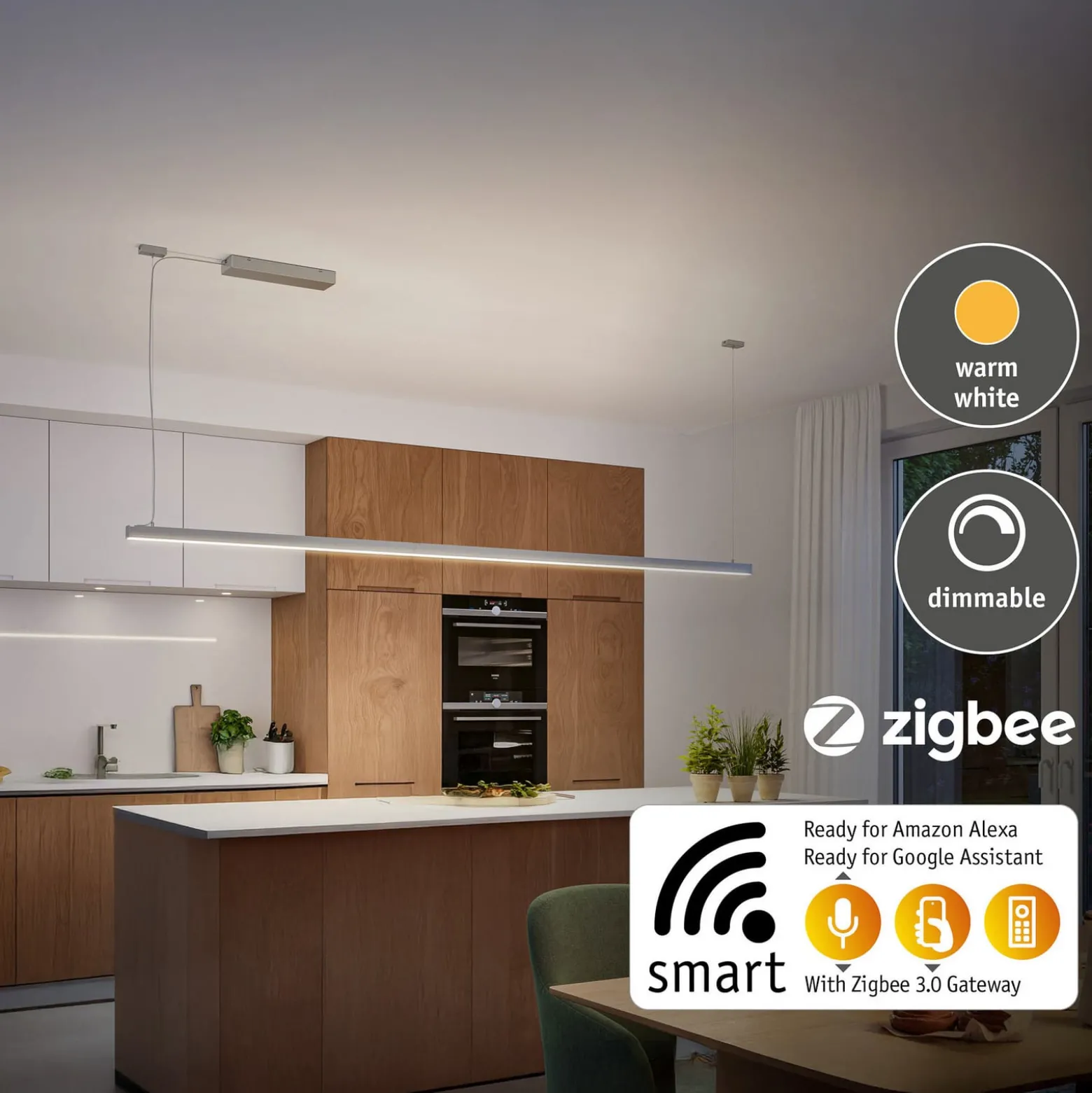 Paulmann syöttölaite Power Box Linion kromi ZigBee 230/24V