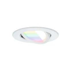 Paulmann upotettava LED-kohdevalaisin Nova Coin Smart, valkoinen, RGBW, 3 kpl,