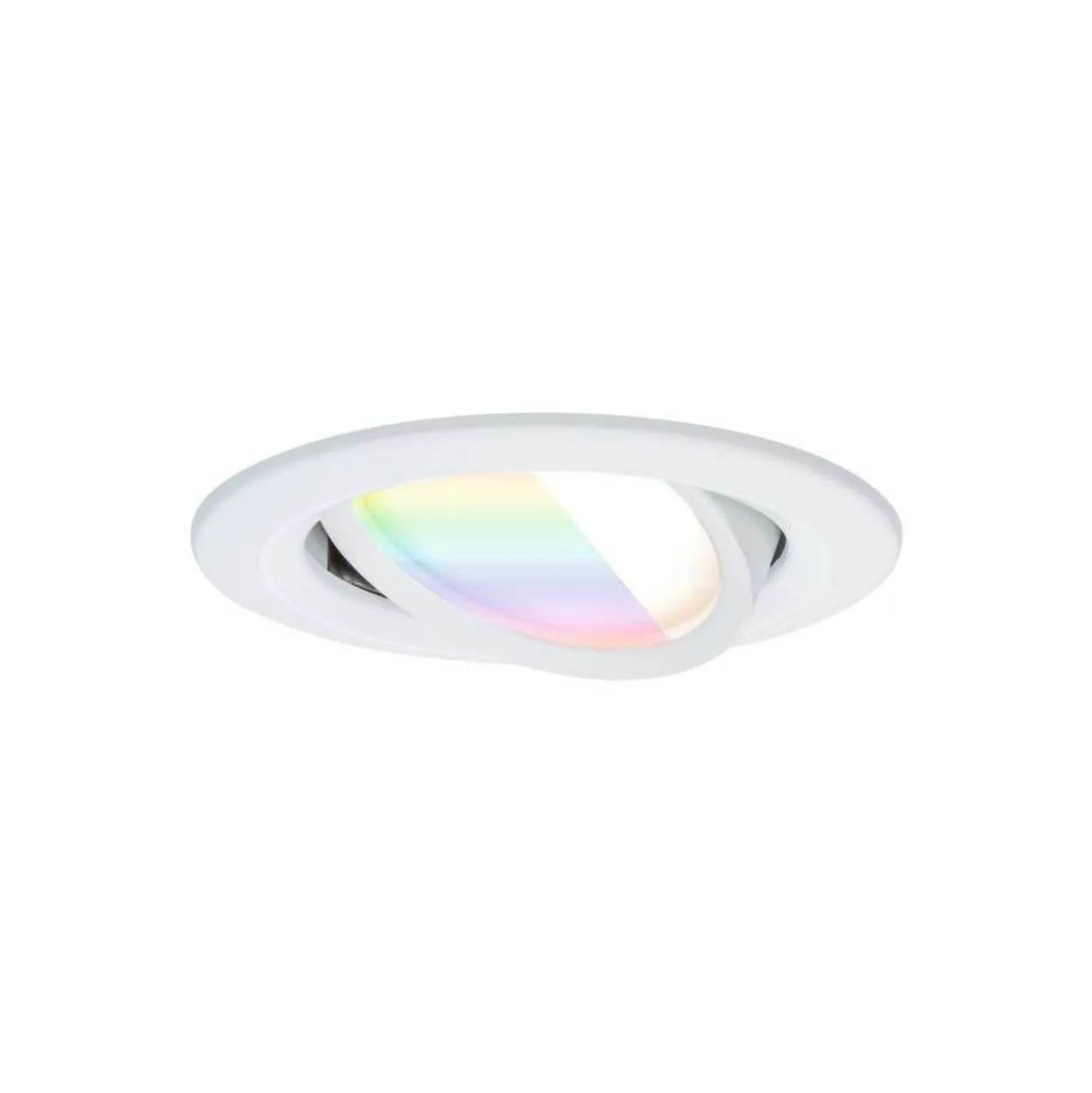 Paulmann upotettava LED-kohdevalaisin Nova Coin Smart, valkoinen, RGBW, 3 kpl,