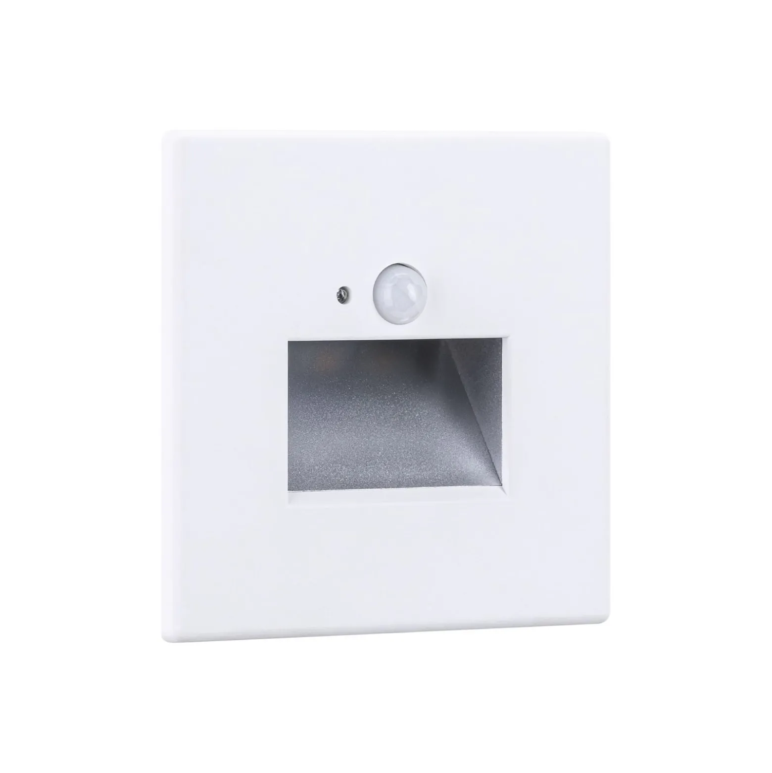 Paulmann upotettava LED-seinävalaisin Edge Quadro, valkoinen 8x8 cm
