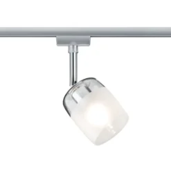 Paulmann URail Blossom-spotti kromi/kirkas/satin.