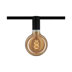 Paulmann URail Ceiling Socket E27, musta