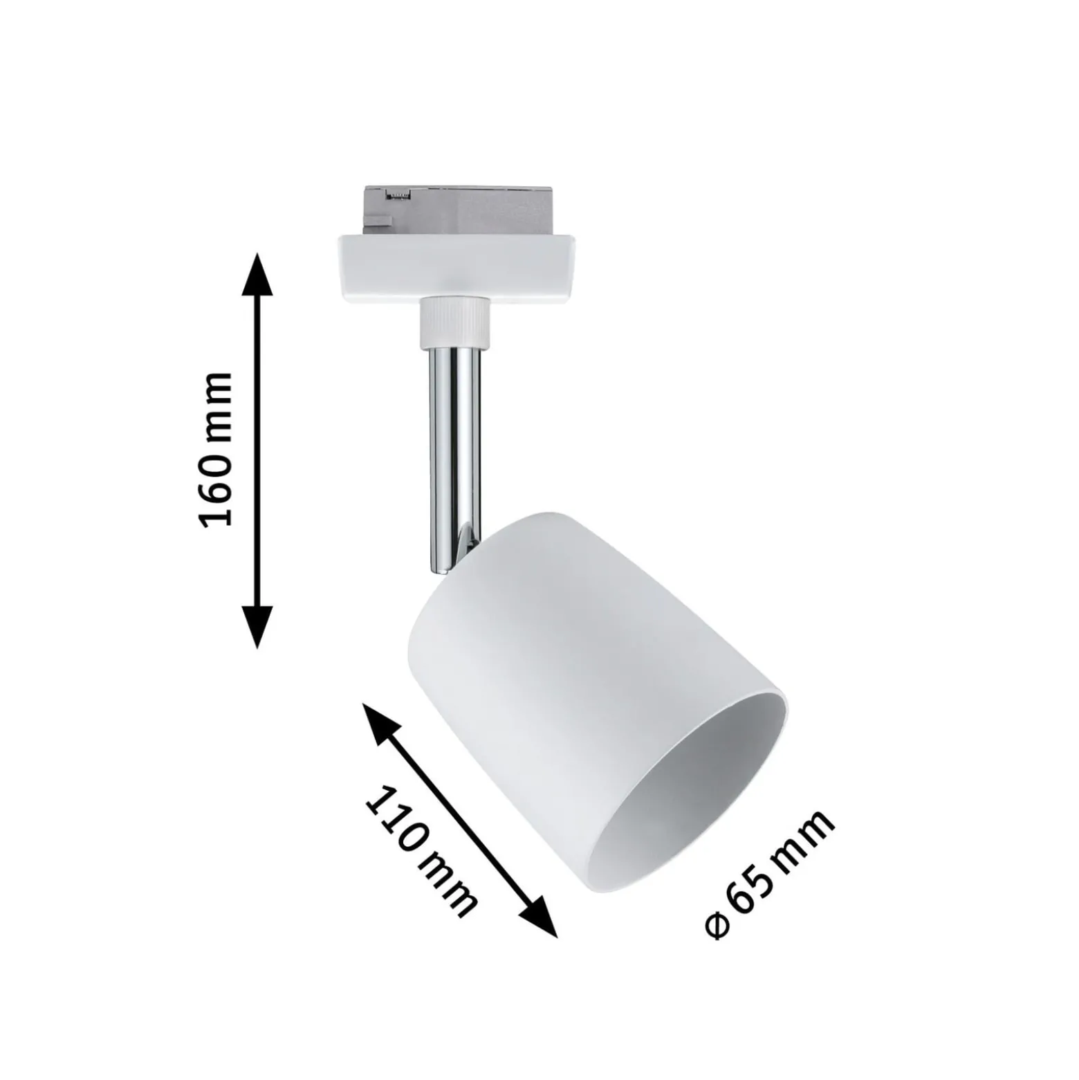 Paulmann URail Spot Cover, valkoinen, GU10
