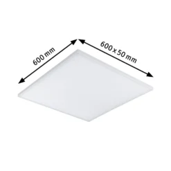 Paulmann Velora -LED-kattovalaisin 59,5 x 59,5cm