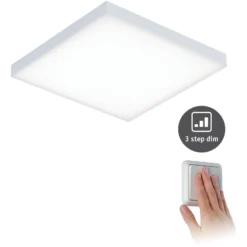 Paulmann Velora-LED-paneeli 3-step-dim 22,5x22,5cm