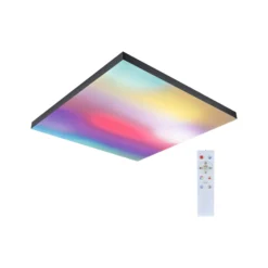 Paulmann Velora Rainbow paneeli 60x60cm musta RGBW